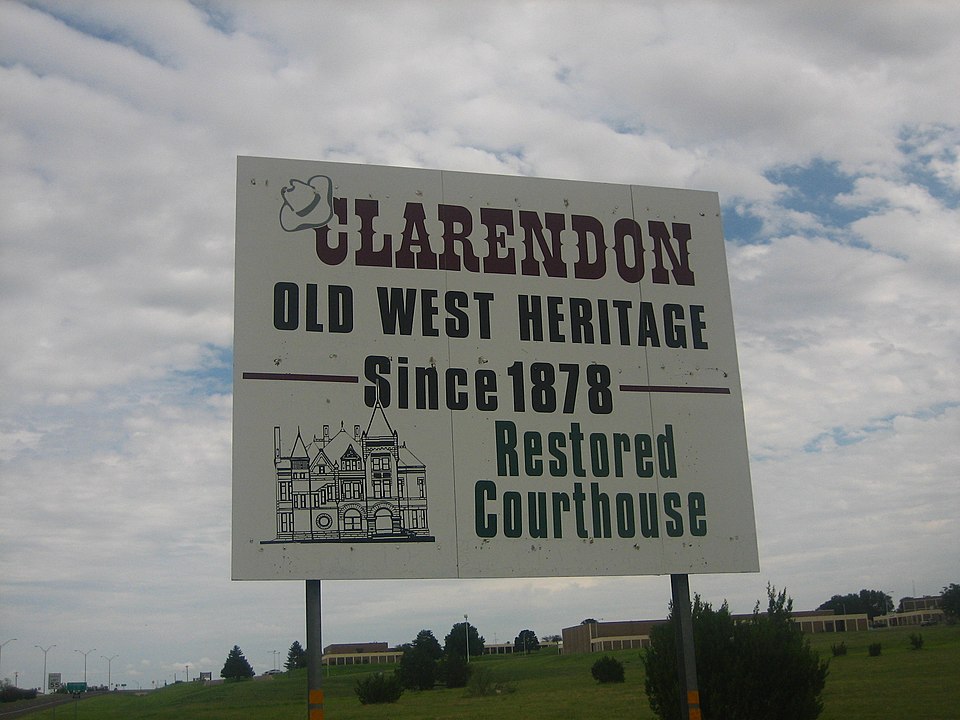 City of Clarendon, Donley County, Texas.